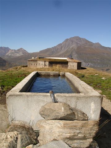 Fontaine au Mont Cenis
